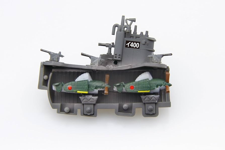 Amazon | ちび丸艦隊 伊400型潜水艦 2隻セット プラモデル